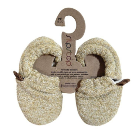 SlipStop Booties Mustard