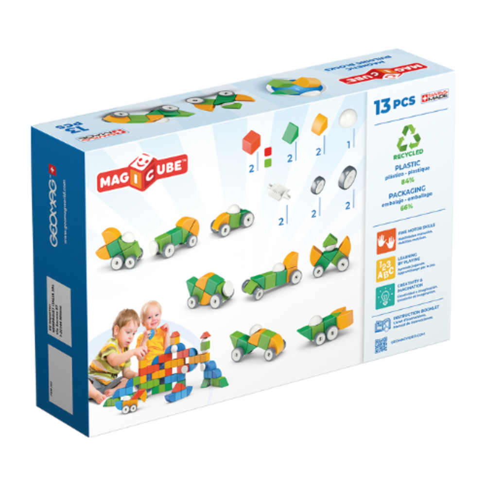 Geomag Magicube Shapes Wheels 13-delig