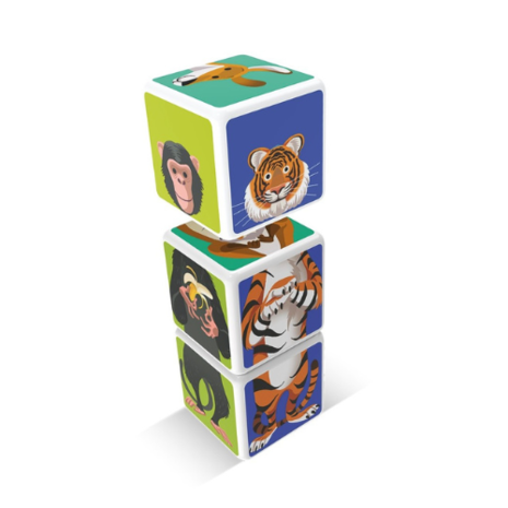 Geomag Magicube Mix & Match Animals 3-delig