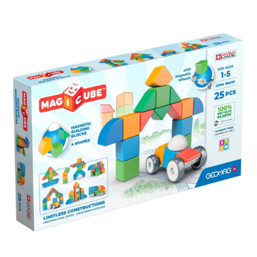 Geomag Magicube Little World 25-delig Geomag Magicube Little World 25-delig
