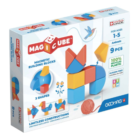 Geomag Magicube Animals 9-delig