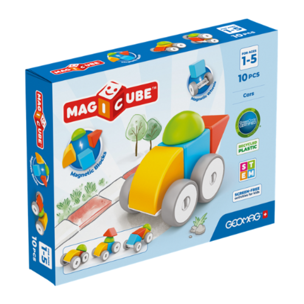 Geomag Magicube Cars 10-delig