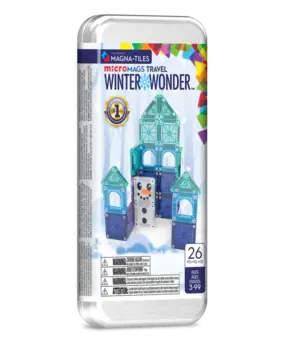 Magna Tiles Micro Mags Winter Wonder Travel Set