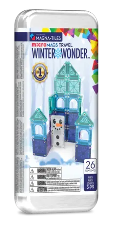 Magna Tiles Micro Mags Winter Wonder Travel Set