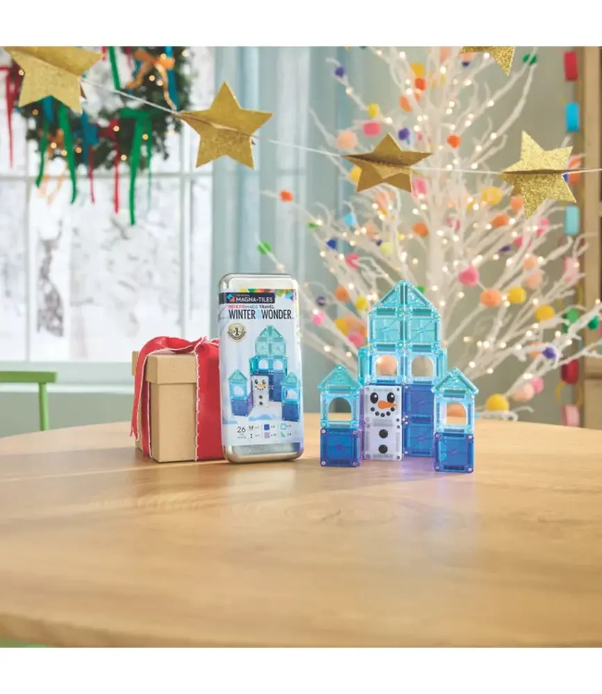 Magna Tiles Micro Mags Winter Wonder Travel Set