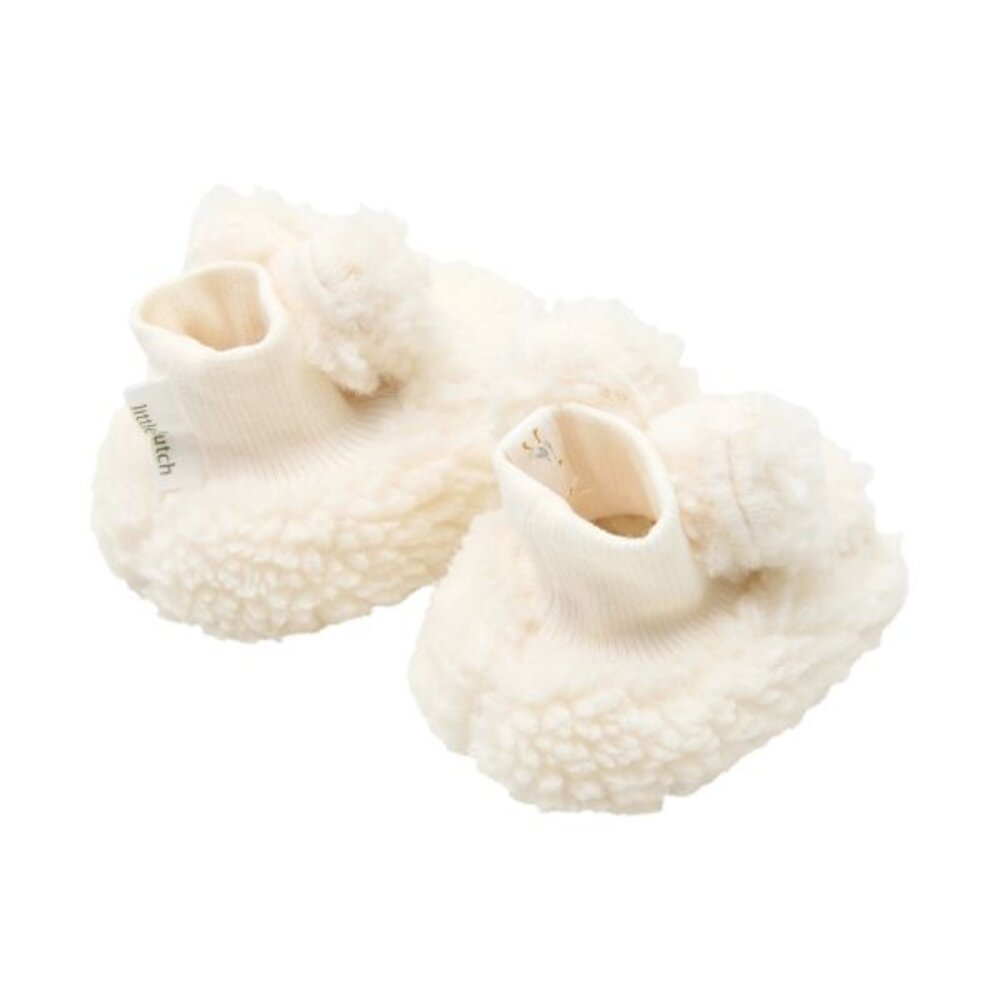 Little Dutch Slofjes Teddy Off White Little Dutch Slofjes Teddy Off White