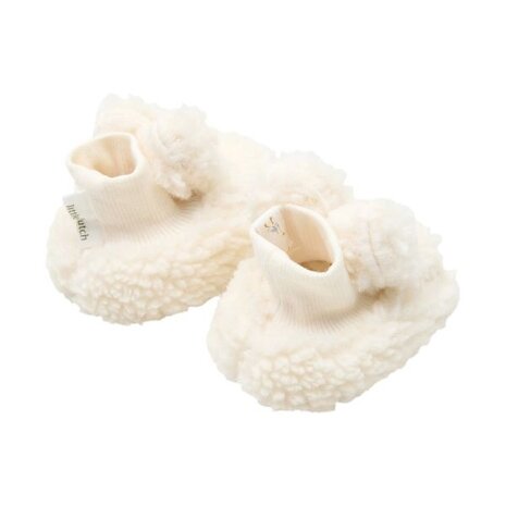 Little Dutch Slofjes Teddy Off White Little Dutch Slofjes Teddy Off White