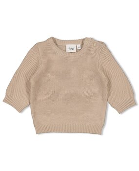 Feetje Babykleding Sweater Sleepy Sheepy Zand Feetje Babykleding Sweater Sleepy Sheepy Zand