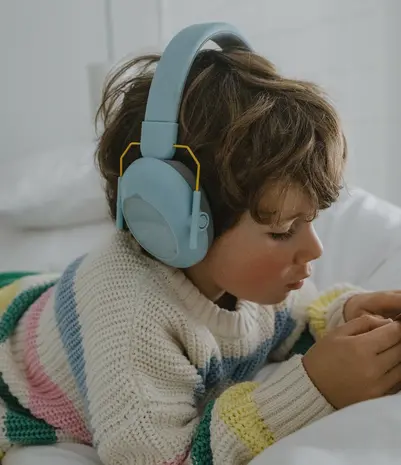 KidyWolf KIDYNOISE Koptelefoon Blauw KidyWolf KIDYNOISE Koptelefoon Blauw