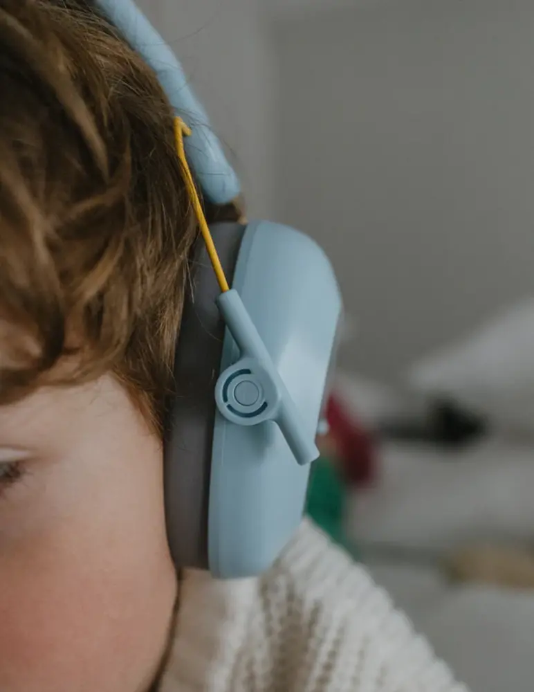 KidyWolf KIDYNOISE Koptelefoon Blauw KidyWolf KIDYNOISE Koptelefoon Blauw