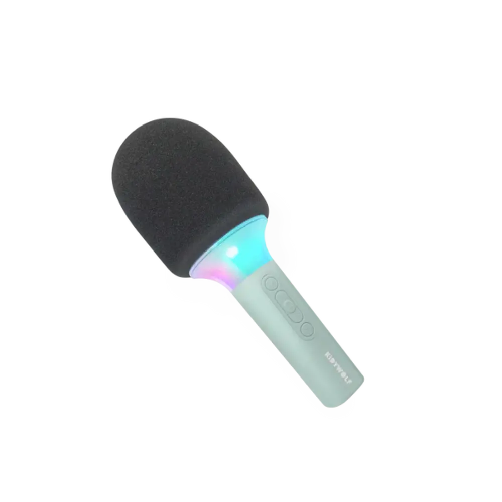 KidyWolf KIDYMIC Karaoke Microfoon Groen KidyWolf KIDYMIC Karaoke Microfoon Groen