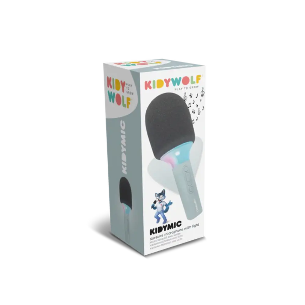 KidyWolf KIDYMIC Karaoke Microfoon Groen KidyWolf KIDYMIC Karaoke Microfoon Groen