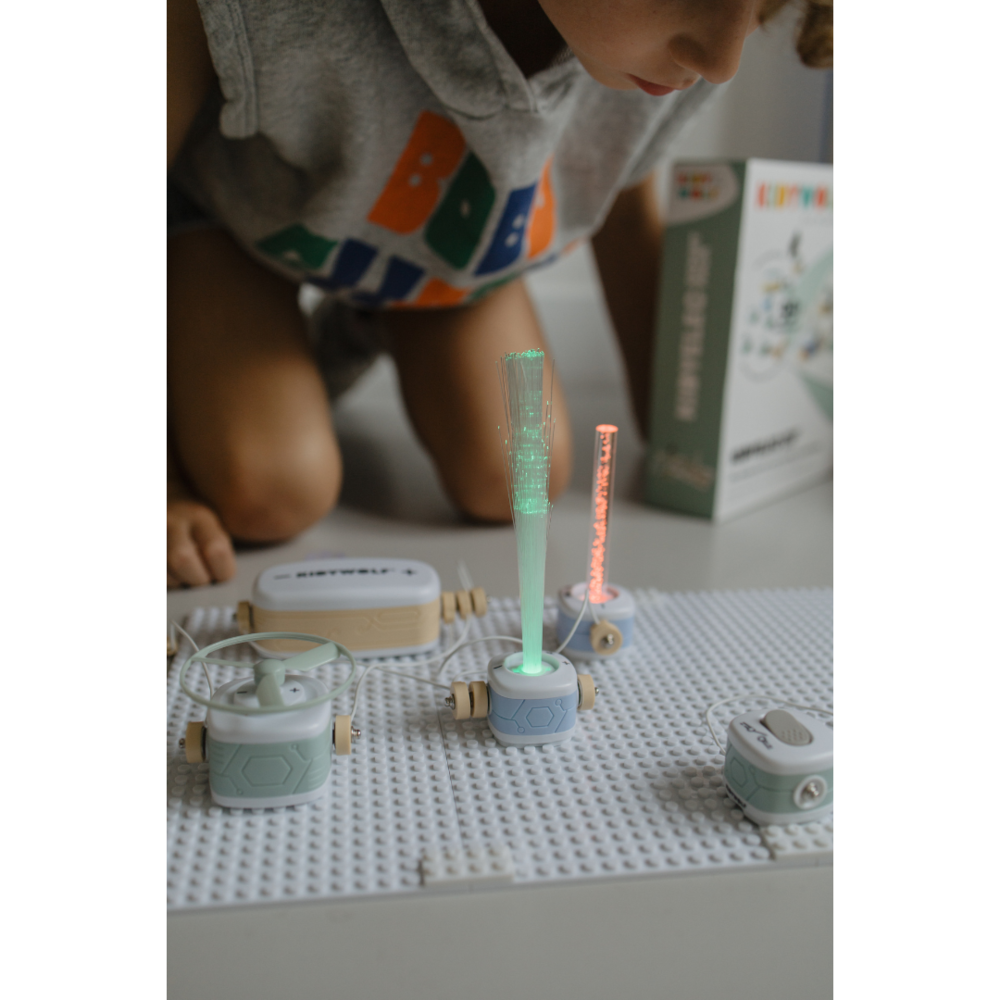 KidyWolf KIDYELEC - 18 delige Elektriciteitsset - Expert KidyWolf KIDYELEC - 18 delige Elektriciteitsset - Expert