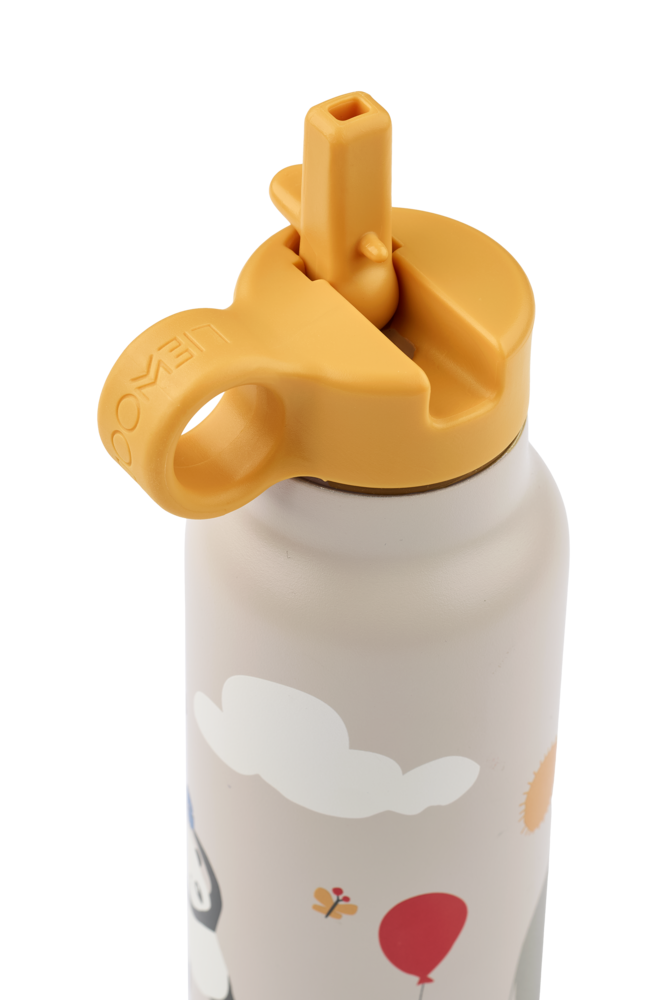 Liewood Drinkfles Falk 350 ml Around the World Sandy