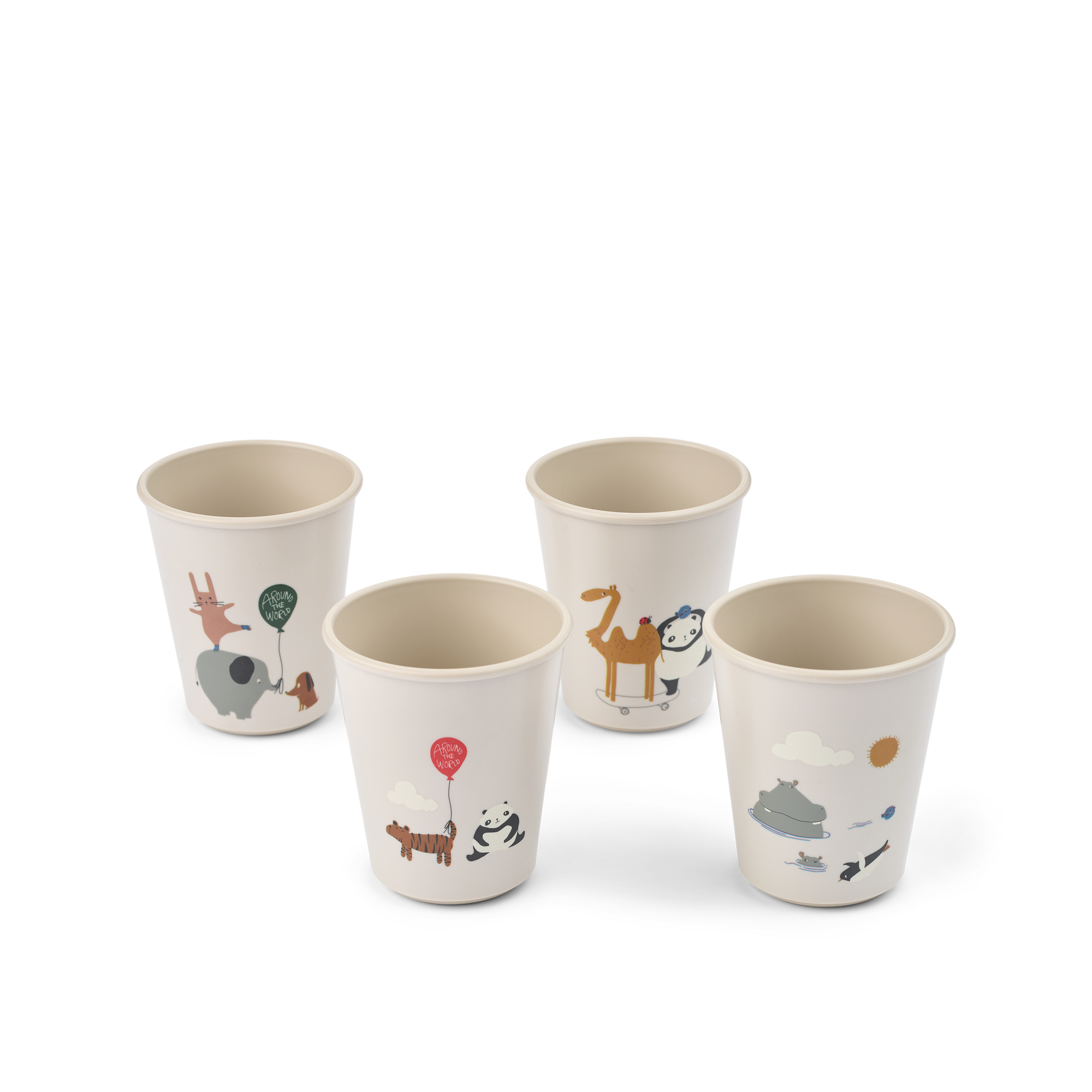 Drinkbekers Lana Around the World Sandy 4-Pack afbeelding