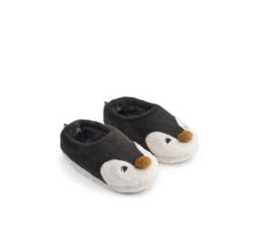 Liewood Sloffen Aviaja Penguin - Sandy Dark Grey