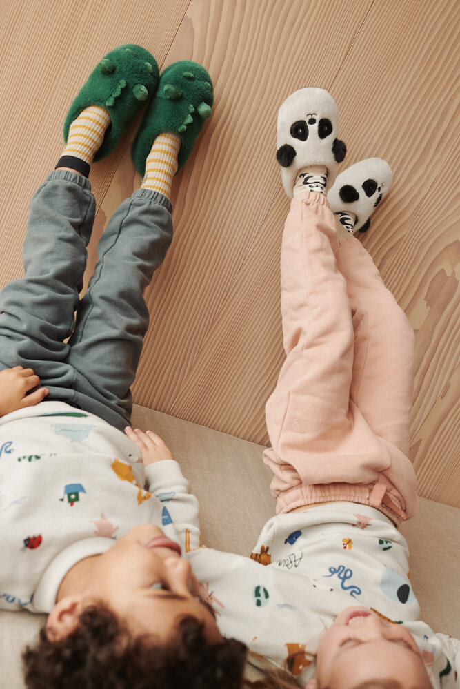 Liewood Sloffen Aviaja Crocodile - Garden Green Liewood Sloffen Aviaja Crocodile - Garden Green