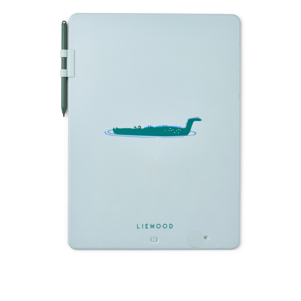 Liewood Zora Magisch Teken Tablet Croco Dove Blue