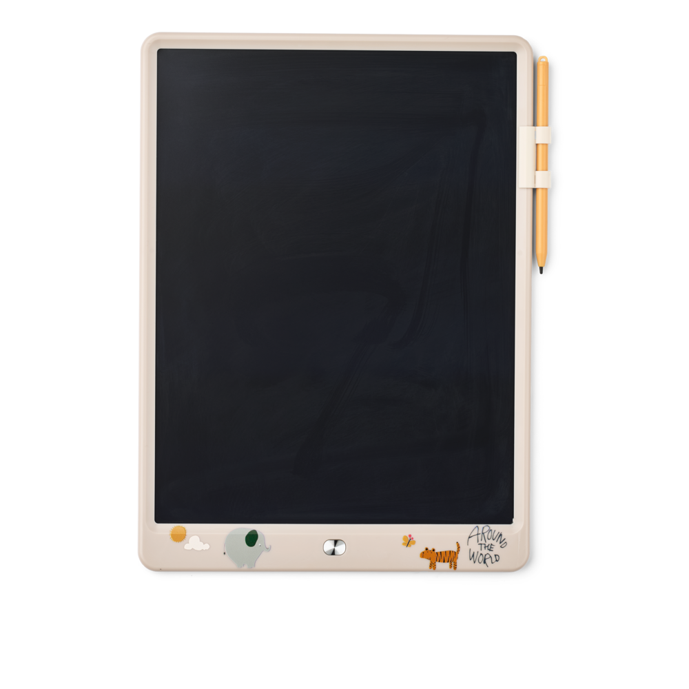 Liewood Zora Magisch Teken Tablet Around The World Sandy