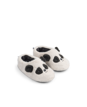 Liewood Sloffen Aviaja Panda - Sandy Dark Grey