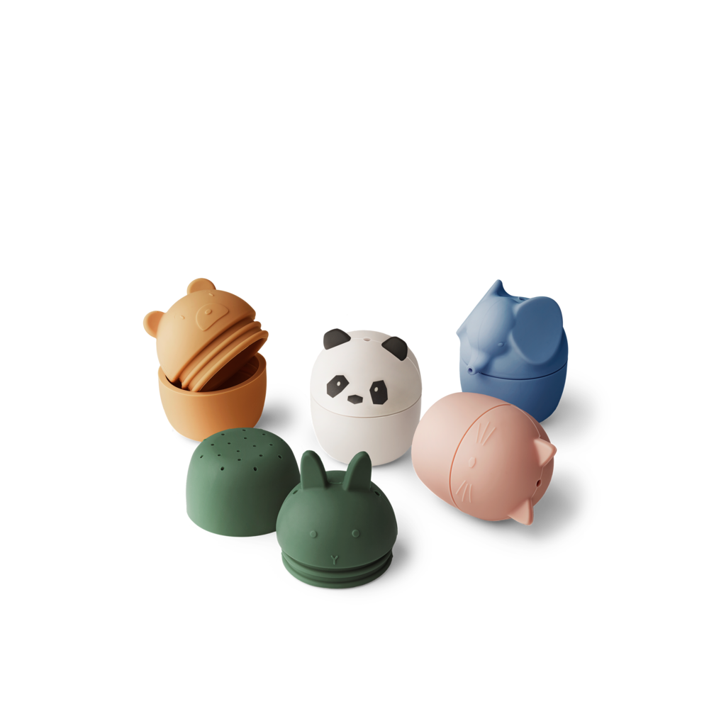 Liewood Badspeeltjes Gaby Creme de la Creme Multi Mix 5-pack Liewood Badspeeltjes Gaby Creme de la Creme Multi Mix 5-pack