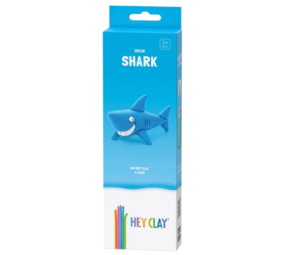 Hey Clay Interactieve Boetseerklei Shark (3 kleuren) Hey Clay Interactieve Boetseerklei Shark (3 kleuren)