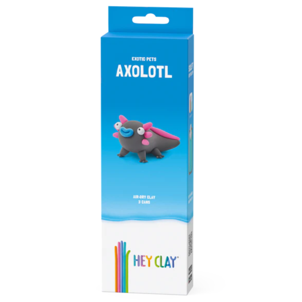 Hey Clay Interactieve Boetseerklei Axelotl (3 kleuren) Hey Clay Interactieve Boetseerklei Axelotl (3 kleuren)