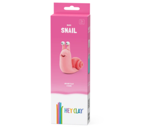 Hey Clay Interactieve Boetseerklei Snail (3 kleuren) Hey Clay Interactieve Boetseerklei Snail (3 kleuren)