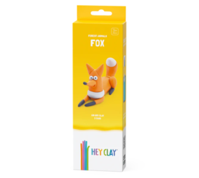 Hey Clay Interactieve Boetseerklei Fox (3 kleuren) Hey Clay Interactieve Boetseerklei Fox (3 kleuren)