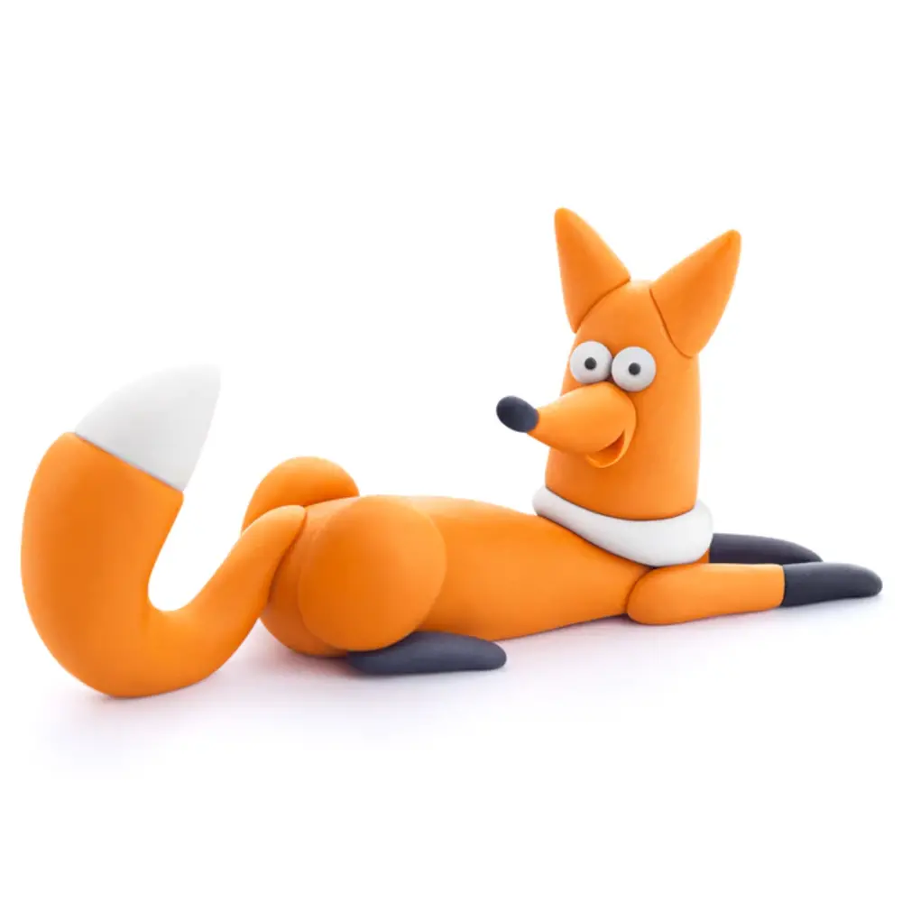 Hey Clay Interactieve Boetseerklei Fox (3 kleuren) Hey Clay Interactieve Boetseerklei Fox (3 kleuren)