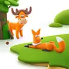 Hey Clay Interactieve Boetseerklei Fox (3 kleuren)
