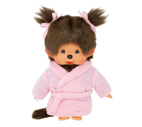 Monchhichi Meisje in Badjas Monchhichi Meisje in Badjas