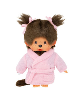 Monchhichi Meisje in Badjas