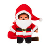 Monchhichi Jongen in Kerstmanpak