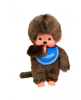 Monchhichi Jongen met Slab Blauw