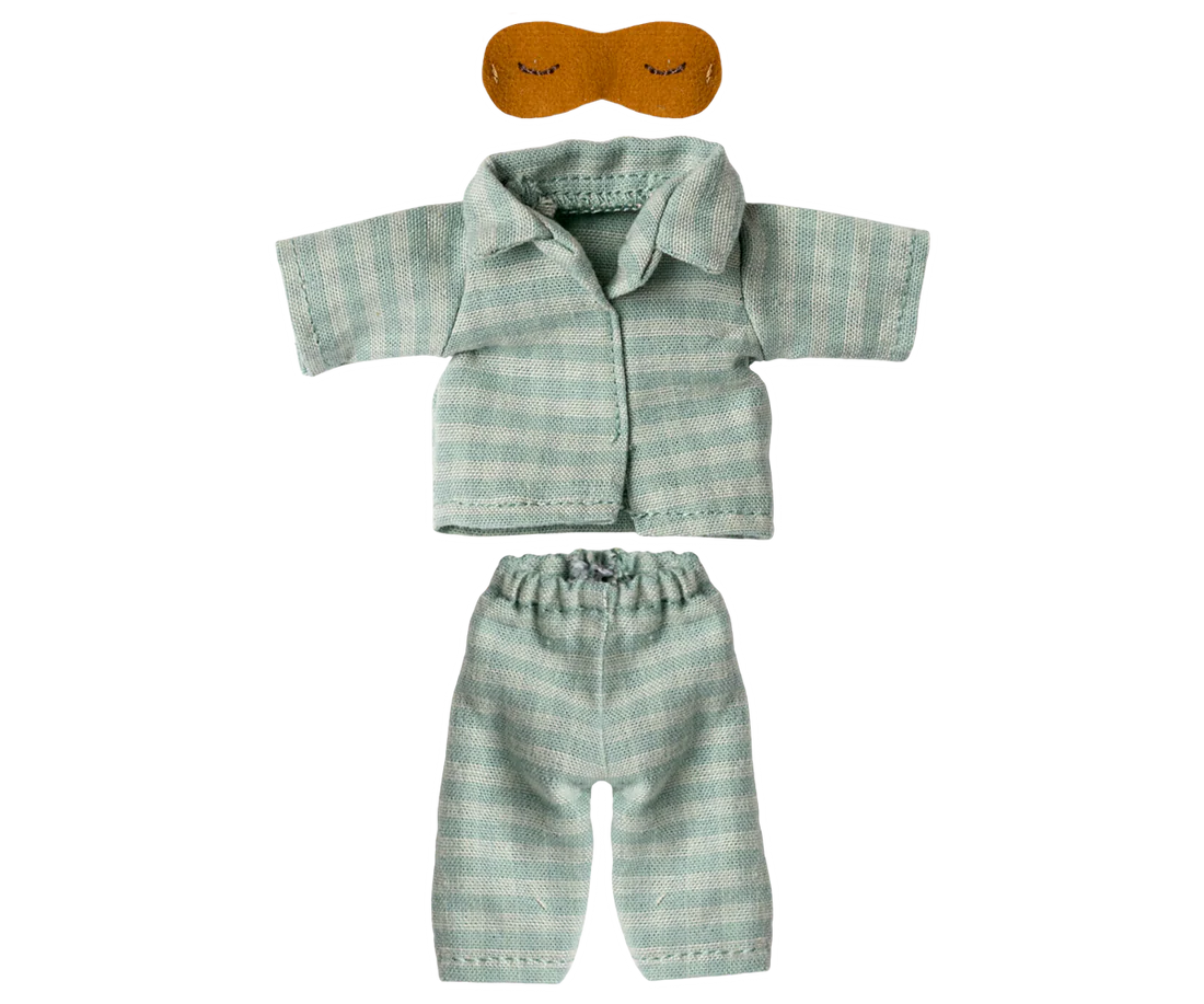 Pyjamas Dad Mouse Mint/Sand afbeelding