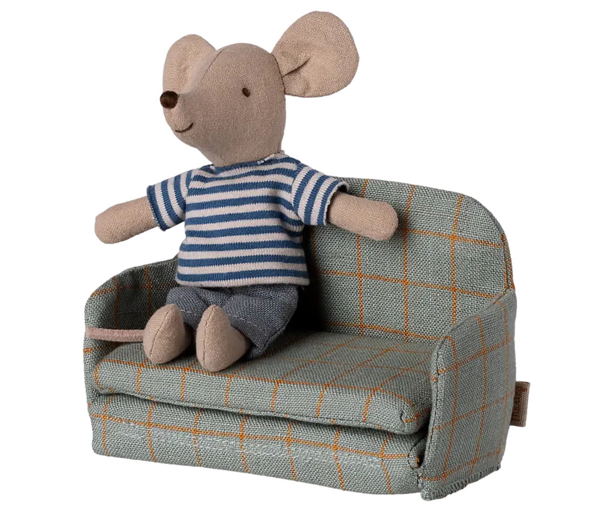 Maileg Muizen Slaapbank Checker