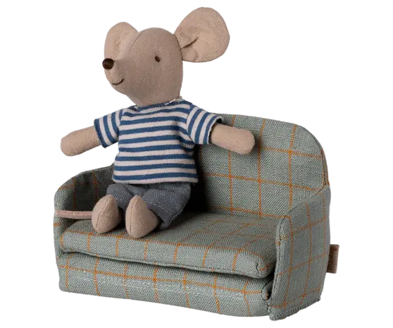 Maileg Muizen Slaapbank Checker