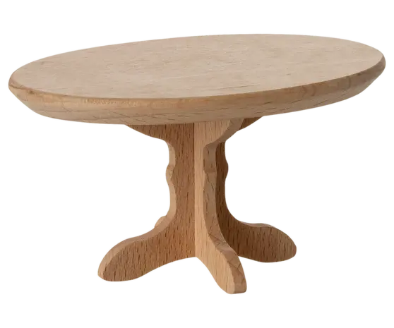 Maileg Muizen Koffie Tafel Ovaal Nature