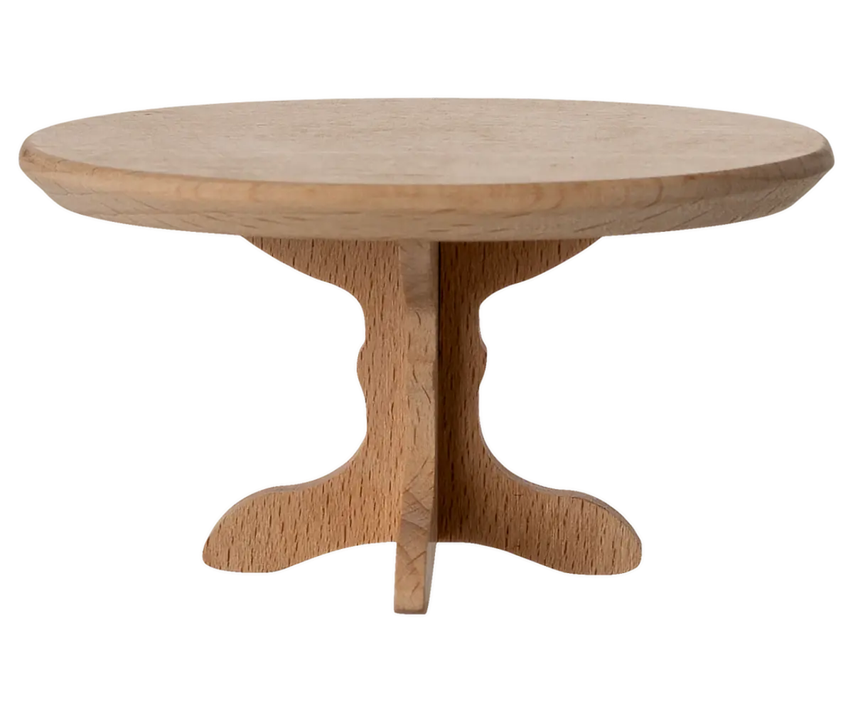 Maileg Muizen Koffie Tafel Ovaal Nature