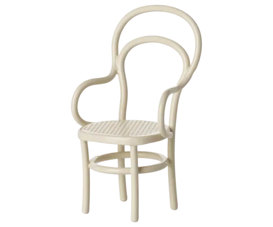 Maileg Muizen Vintage Stoel Off White