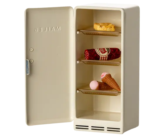 Maileg Muizen Koelkast Off White