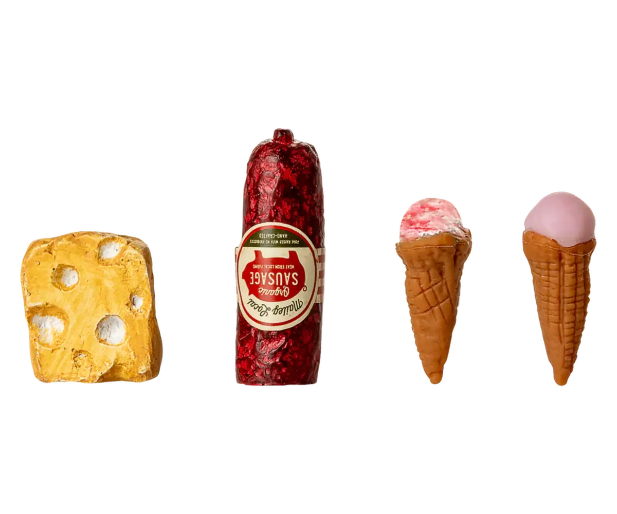 Maileg Muizen Koelkast Off White