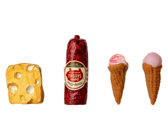 Maileg Muizen Koelkast Off White