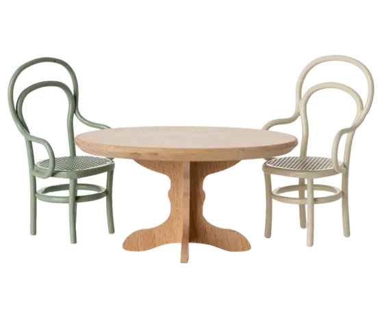 Maileg Muizen Eettafel Ovaal Nature