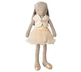 Maileg Bunny Classic Ballet Pakje met Rok Cream Size 3