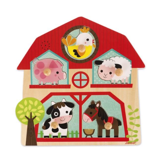 Muziekpuzzel De Vrienden van de Boerderij afbeelding