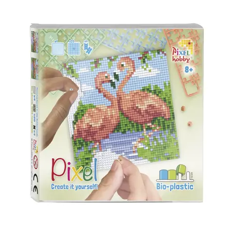 Pixelhobby Pixel Set - Flamingo's