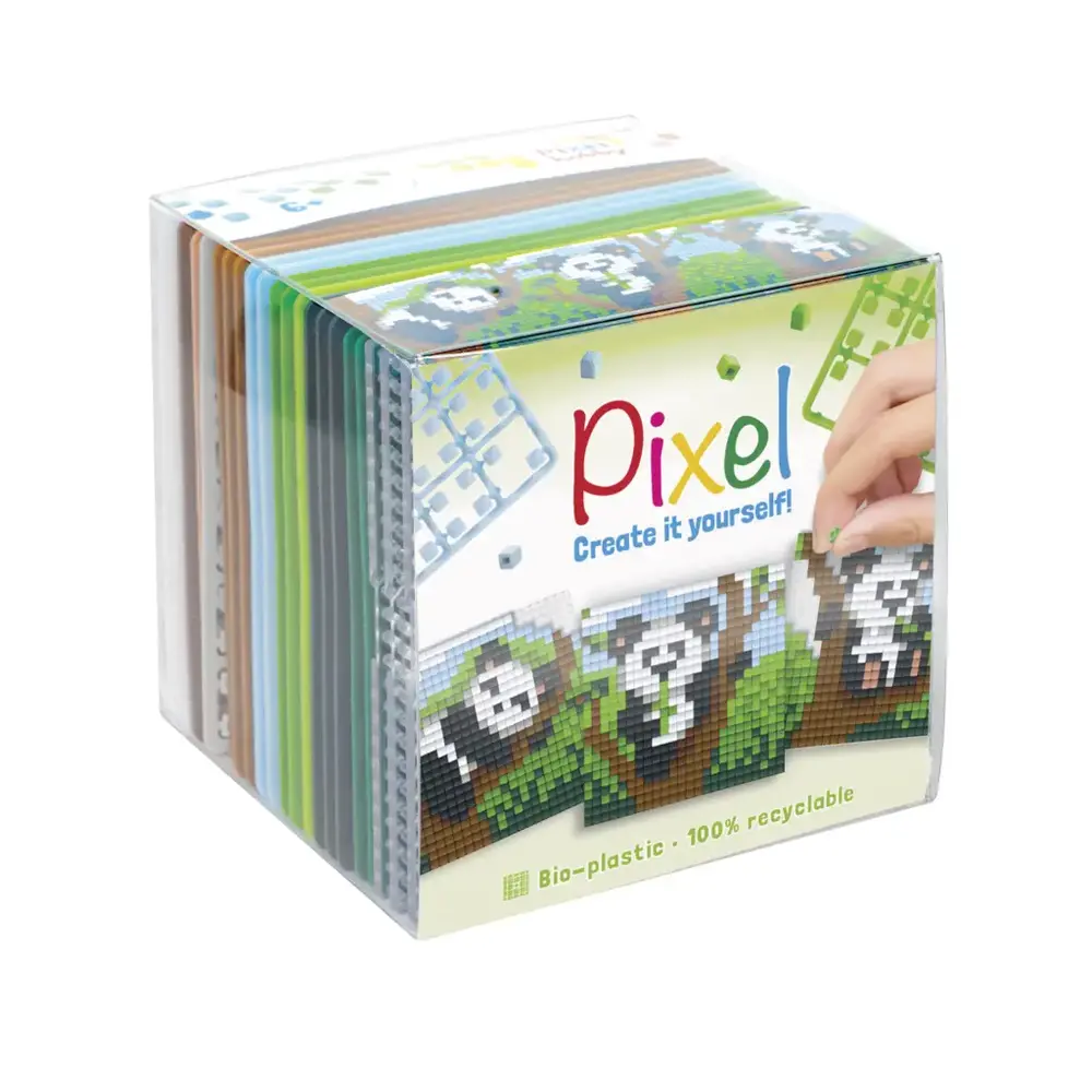 Pixelhobby Pixel 3-pack - Panda's
