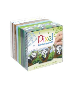 Pixelhobby Pixel 3-pack - Panda's